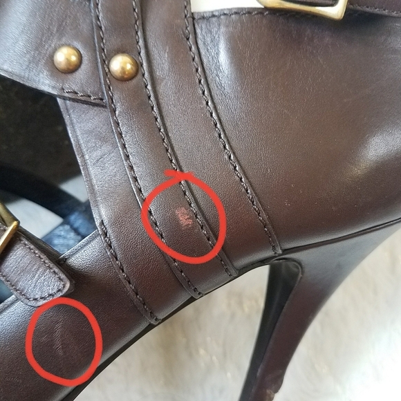 Authentic Gucci Studded Leather Heels - Picture 12 of 12